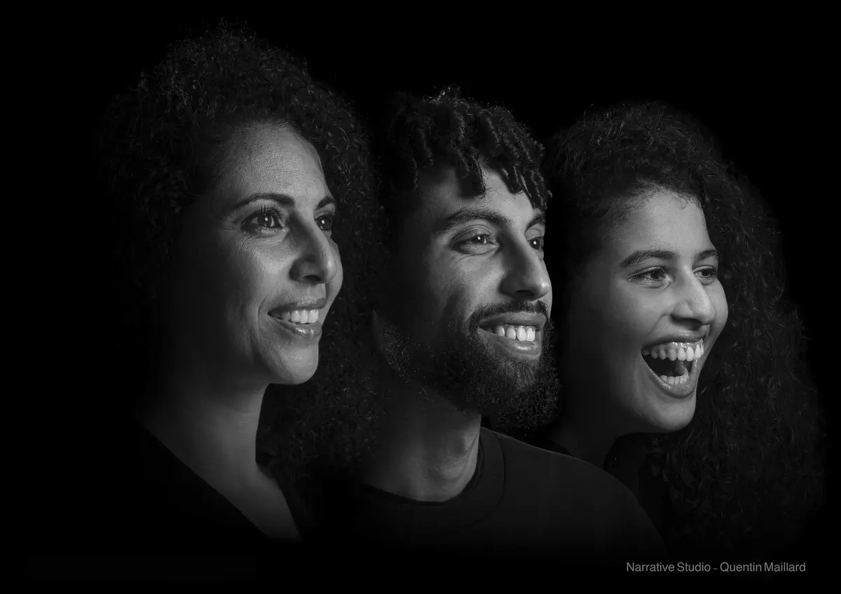 Multiportrait — série studio